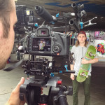 filming in london skateboarder